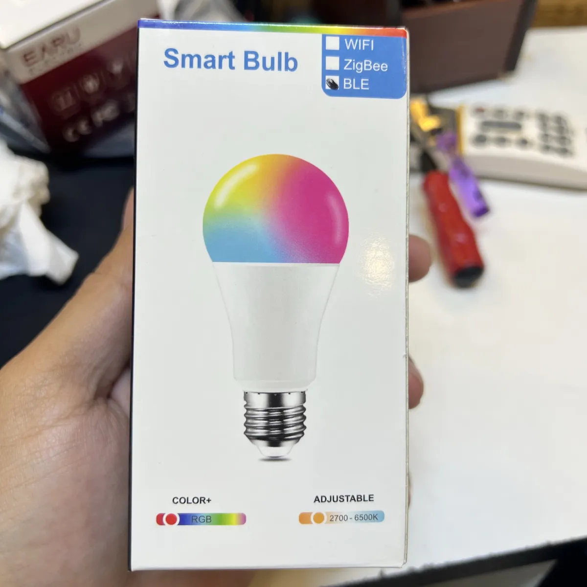 لمبة ذكية كلوب WiFi RGB (Smart Bulb)