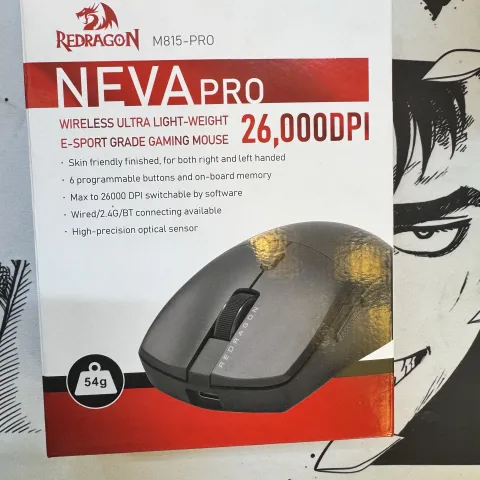 gaming mouse Redragon nevapro m815-pro DPI 26000