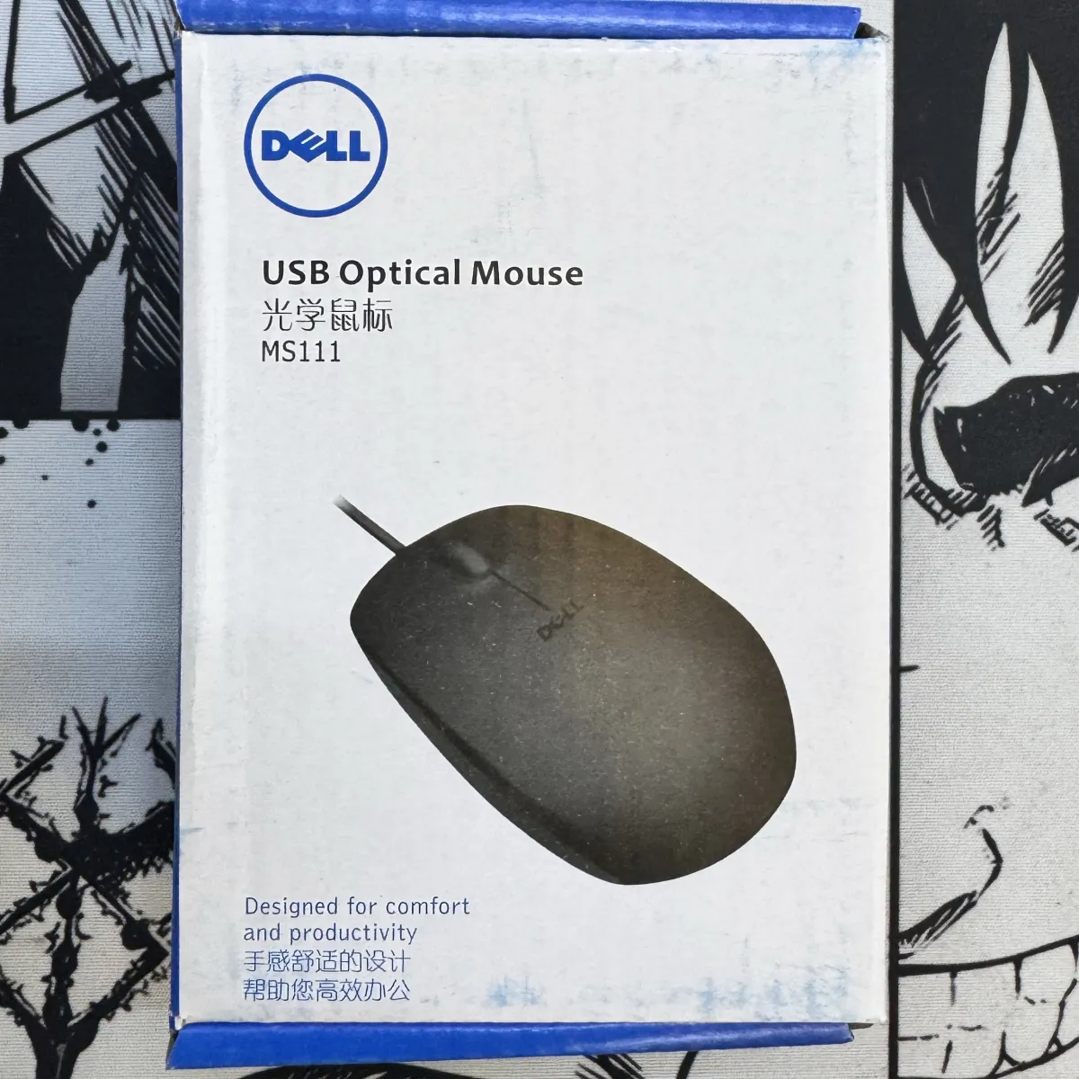 dell usb optical mouse ms111