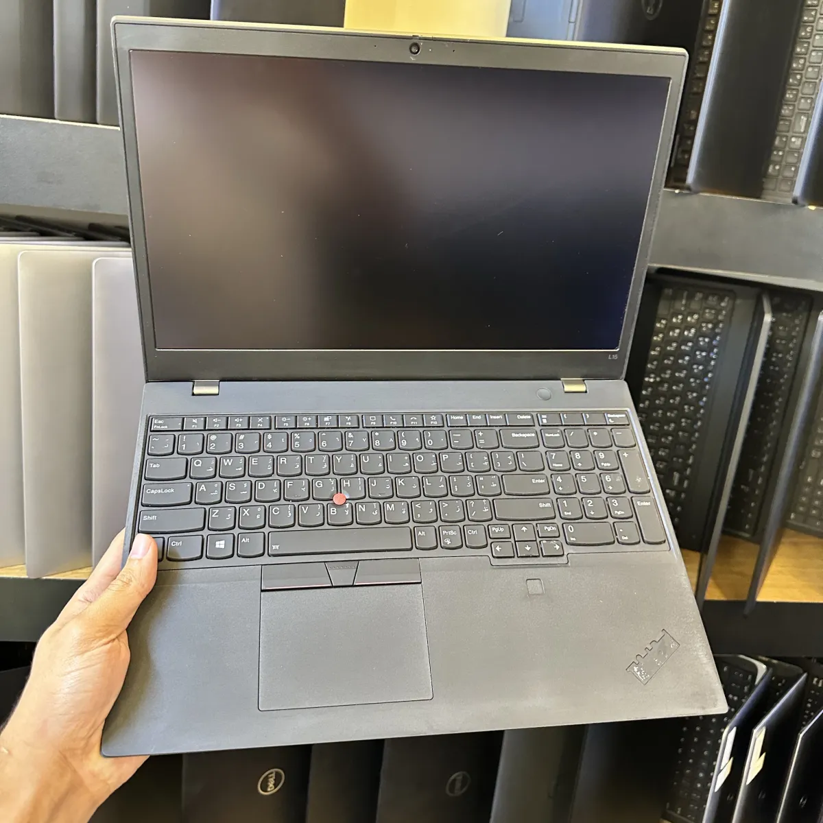 lenovo L15 Amd ryzen 5 4650u ram 8 ssd 256 15.6 لمس