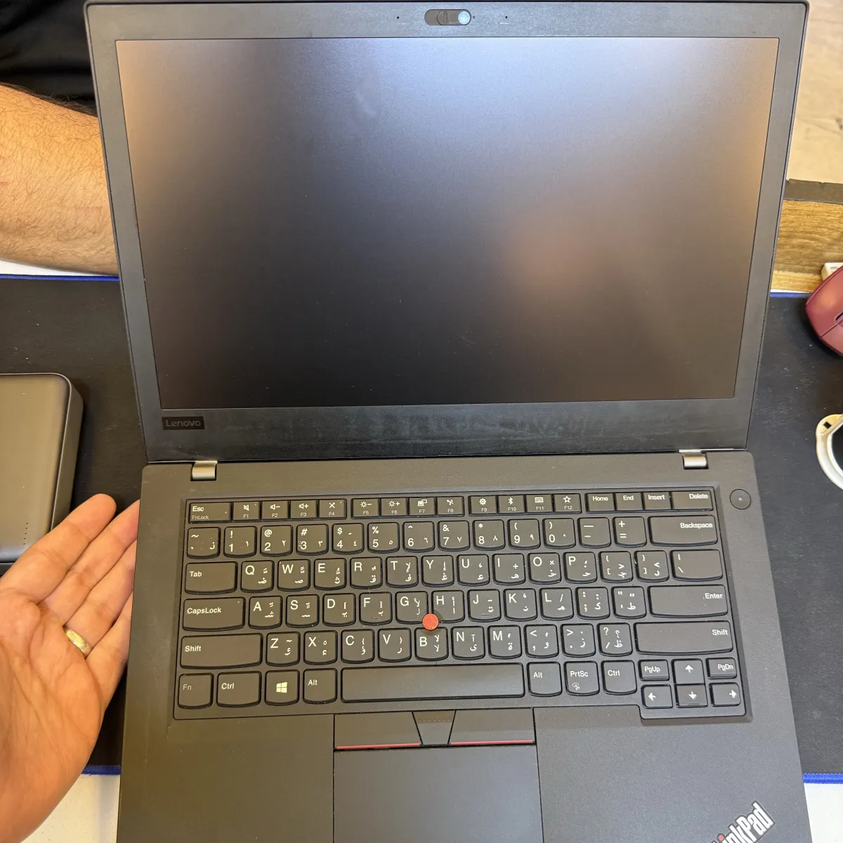 lenovo t480 ci5 8th ram 8 ssd 256 14” لمس