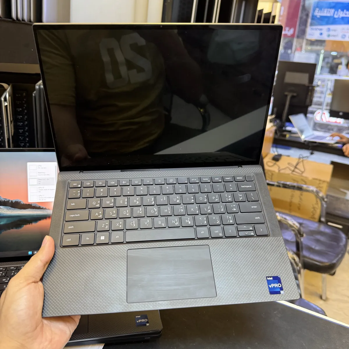 DELL PRECISION 5470 ci9 12900H ram 32 DDR5 SSD 512 RTX A1000 4G 14” 2K لمس مستعمل